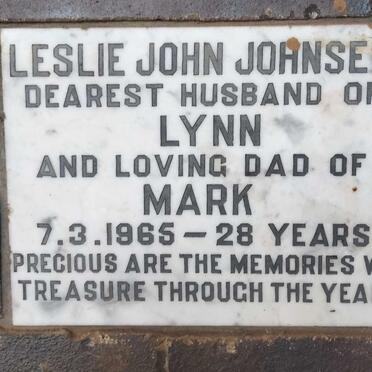 JOHNSEN Leslie John -1965