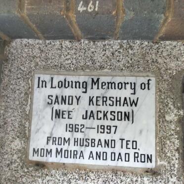 KERSHAW Sandy nee JACKSON 1962-1997