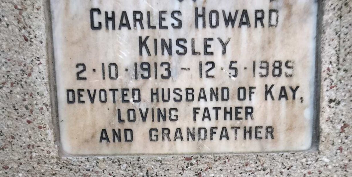 KINSLEY Charles Howard 1913-1989