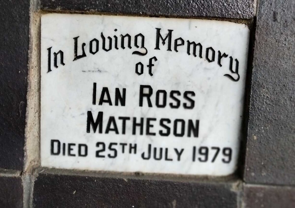 MATHESON Ian Ross -1979