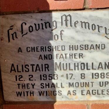 MULHOLLAND Alistair 1953-1989