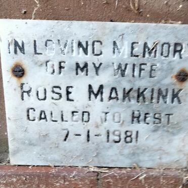 MAKKINK Rose -1981
