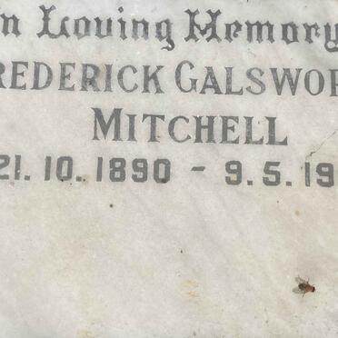 MITCHELL Frederick Galsworthy 1890-1962