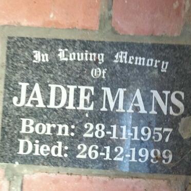 MANS Jadie 1957-1999