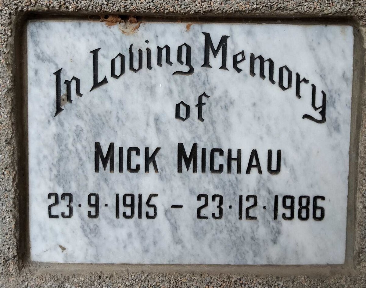 MICHAU Mick 1915-1986