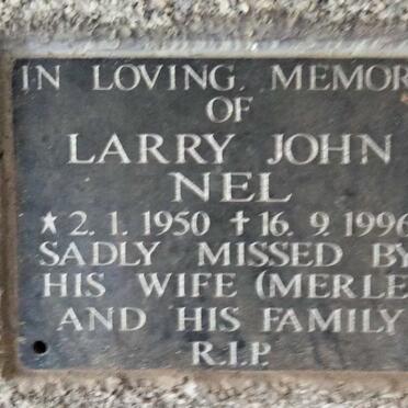 NEL Larry John 1950-1996