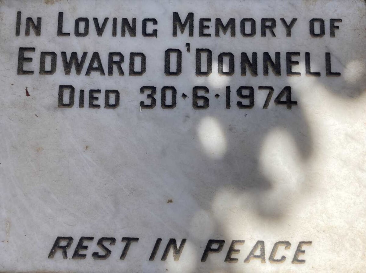 O'DONNELL Edward -1974