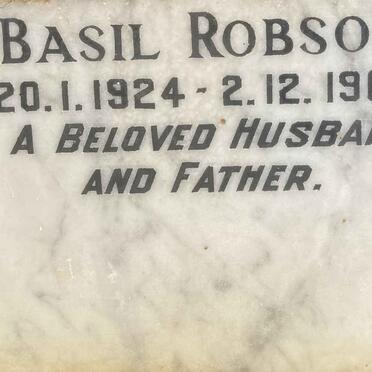 ROBSON Basil 1924-1962