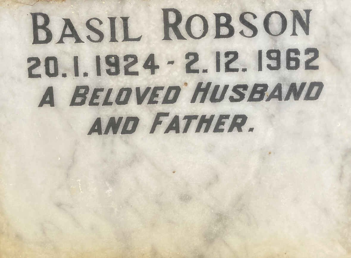 ROBSON Basil 1924-1962