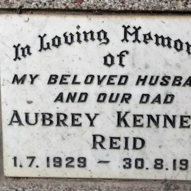REID Aubrey Kenneth 1929-1976