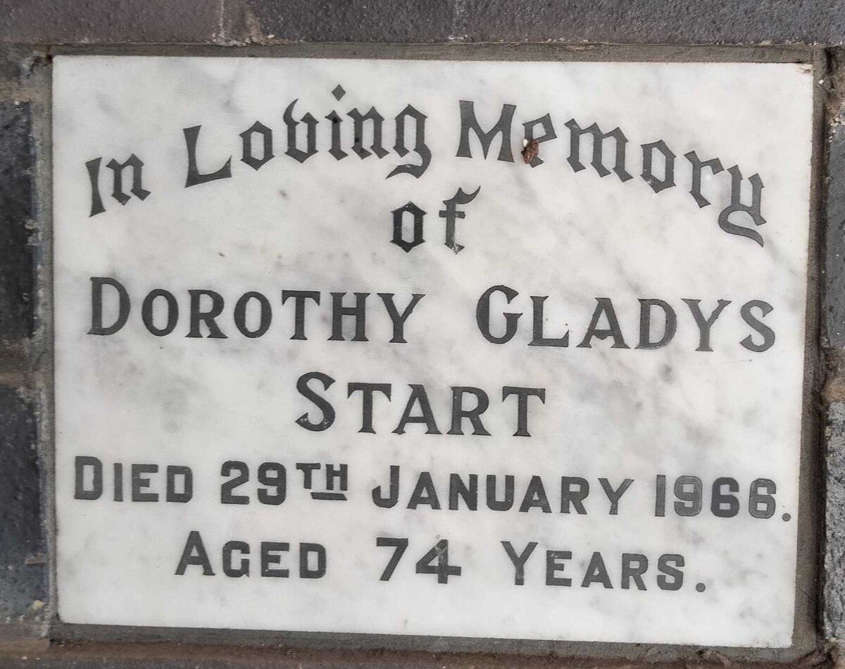 START Dorothy Gladys -1966