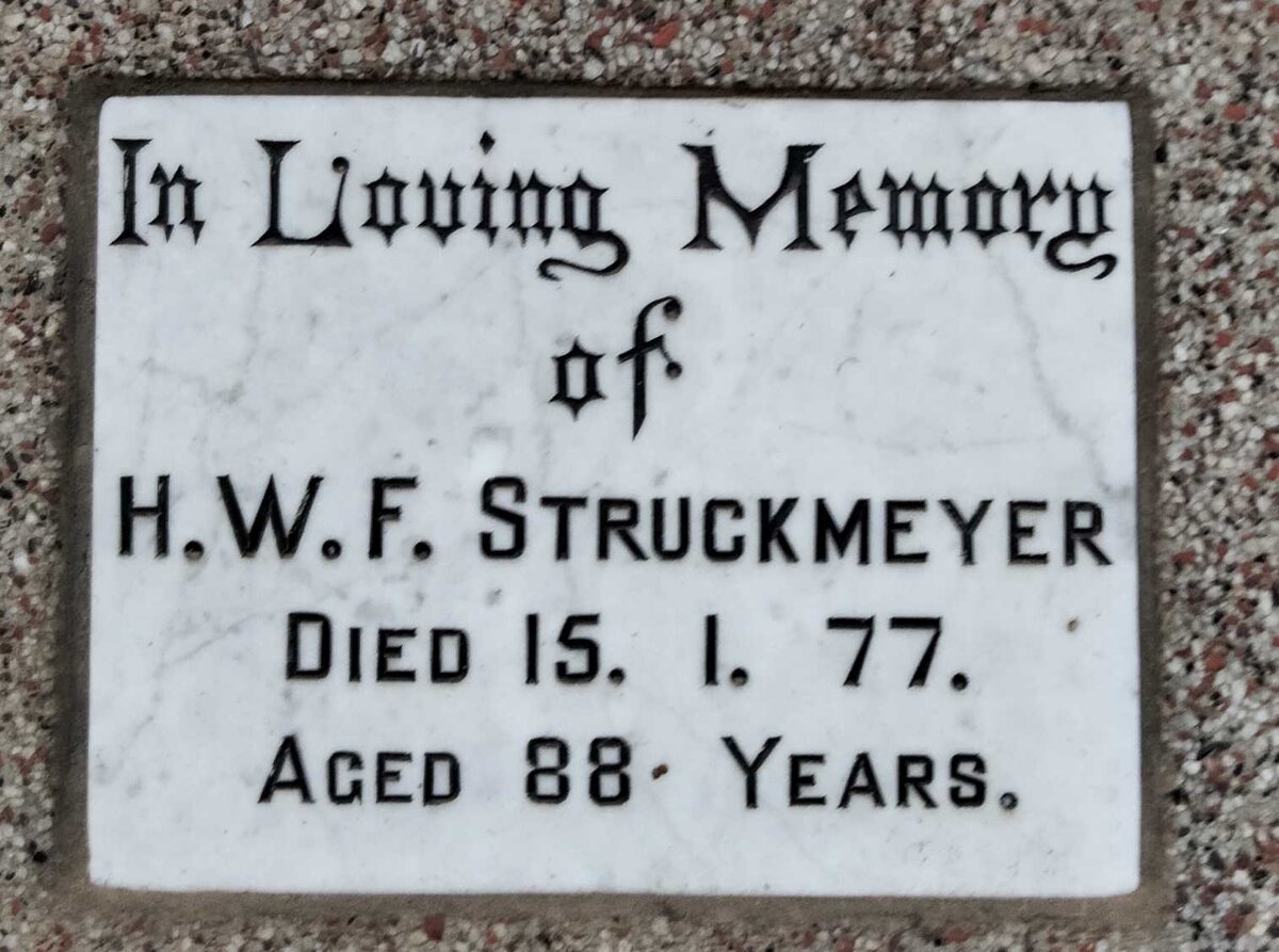 STRUCKMEYER H.W.F. -1977