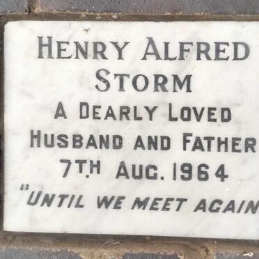 STORM Henry Alfred -1964