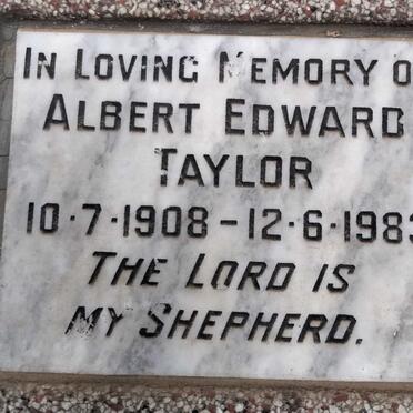TAYLOR Albert Edward 1908-1983