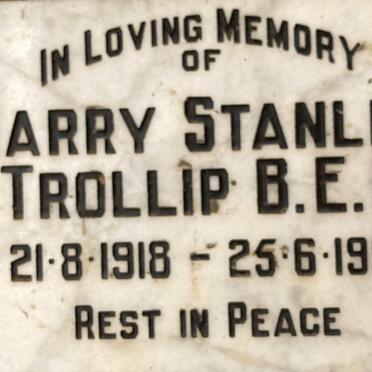 TROLLIP Harry Stanley 1918-1991