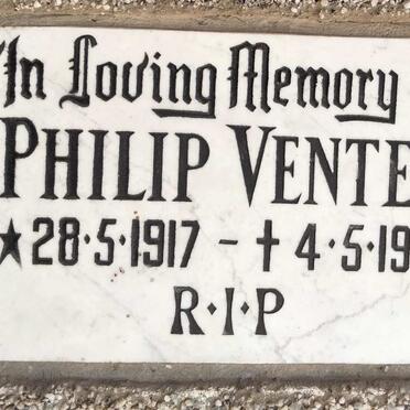 VENTER Philip 1917-1993