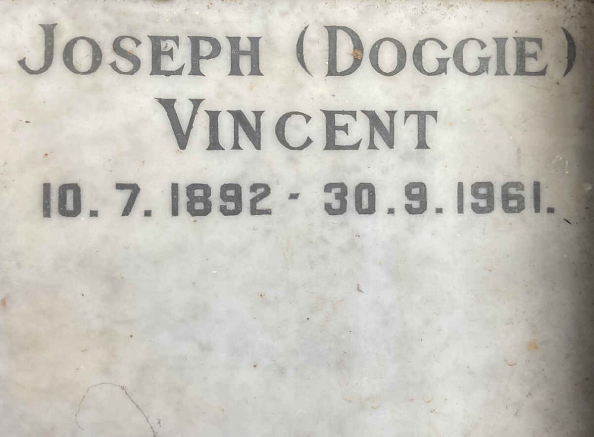 VINCENT Joseph 1892-1961