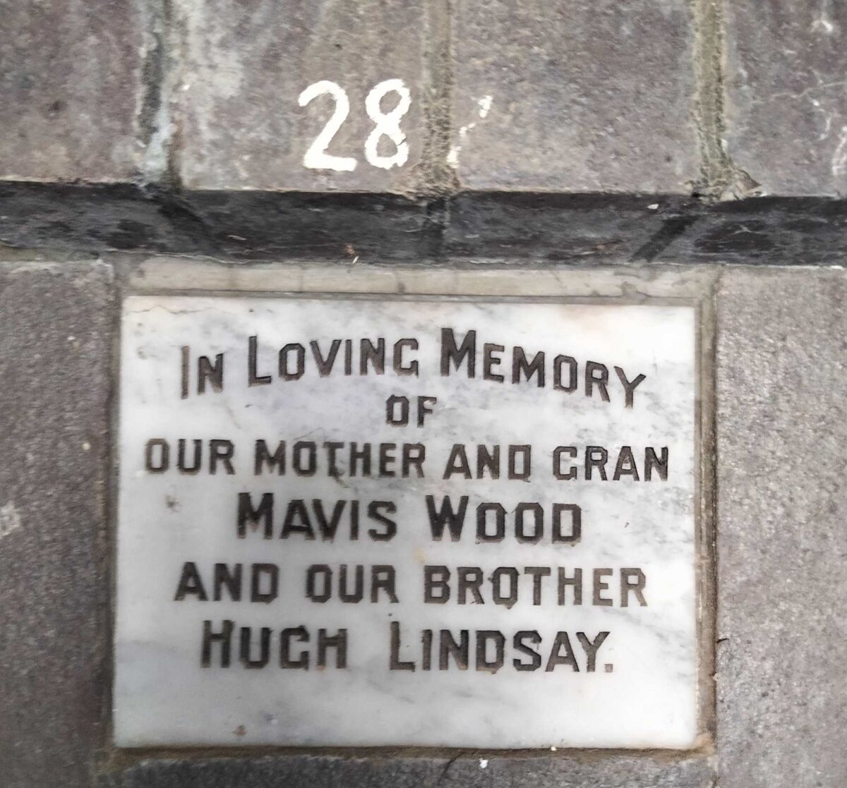 WOOD Mavis :: WOOD Hugh Lindsay