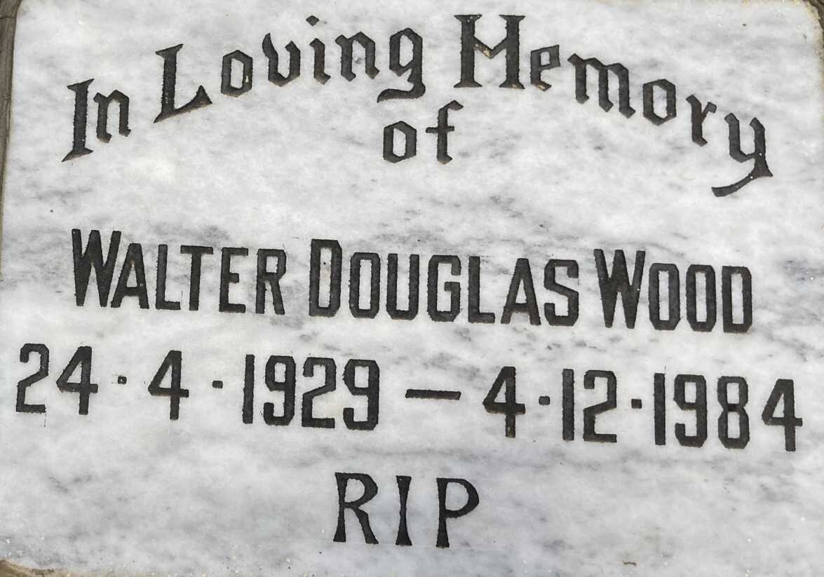 WOOD Walter Douglas 1929-1984