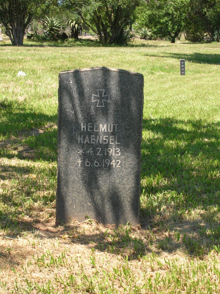 HAENSEL Helmut 1913-1942