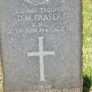 FRASER D.M. -1943