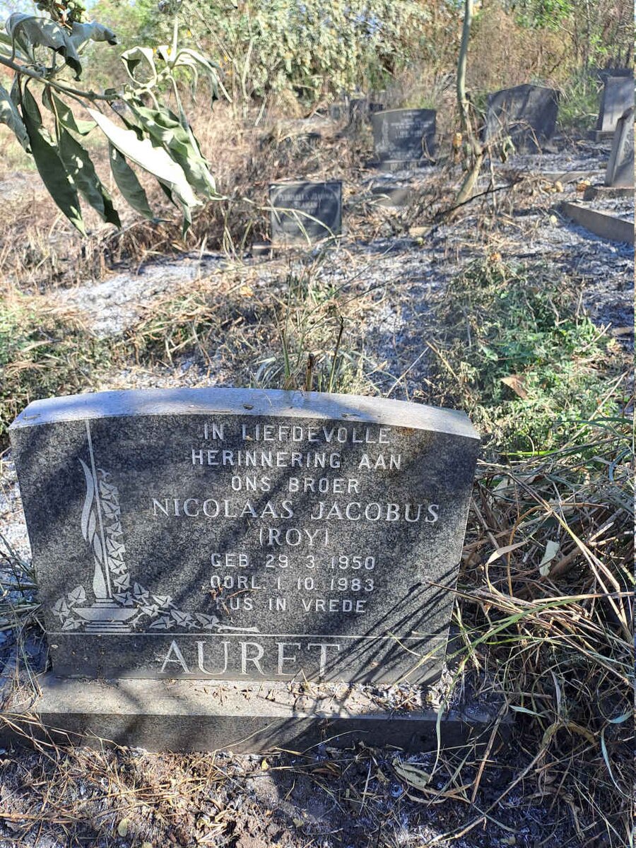 AURET Nicolaas Jacobus 1950-1983