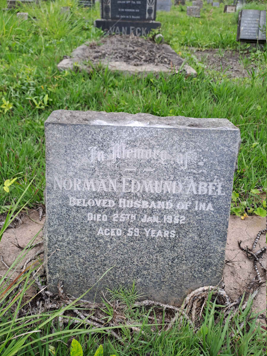 ABEL Norman Edmund -1952