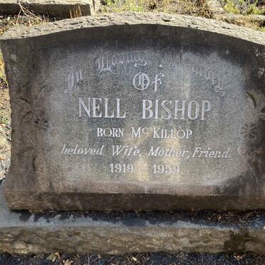 BISHOP Nell nee MCKILLOP 1919-1959