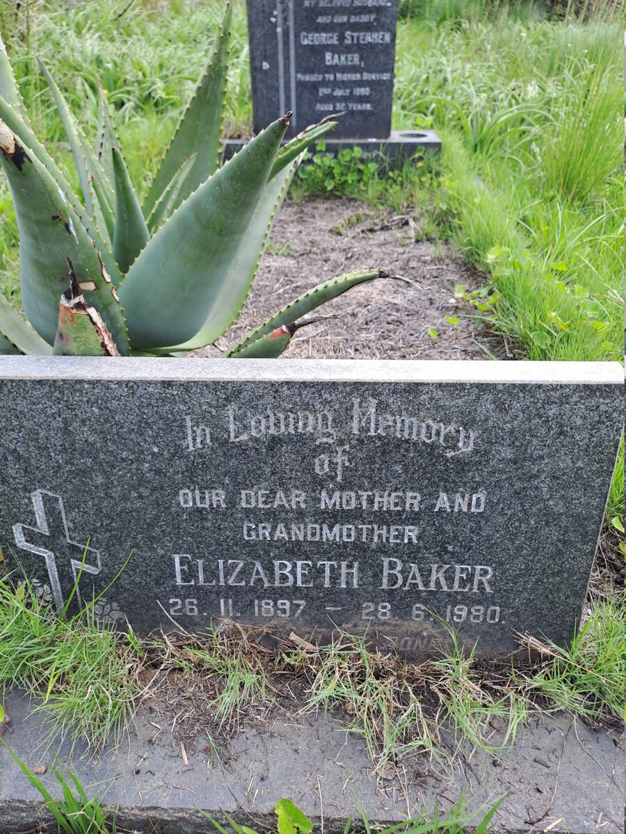 BAKER Elizabeth 1897-1980