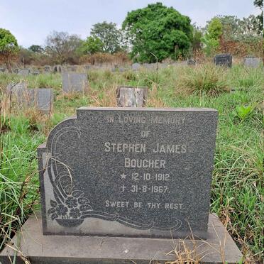 BOUCHER Stephen James 1912-1967