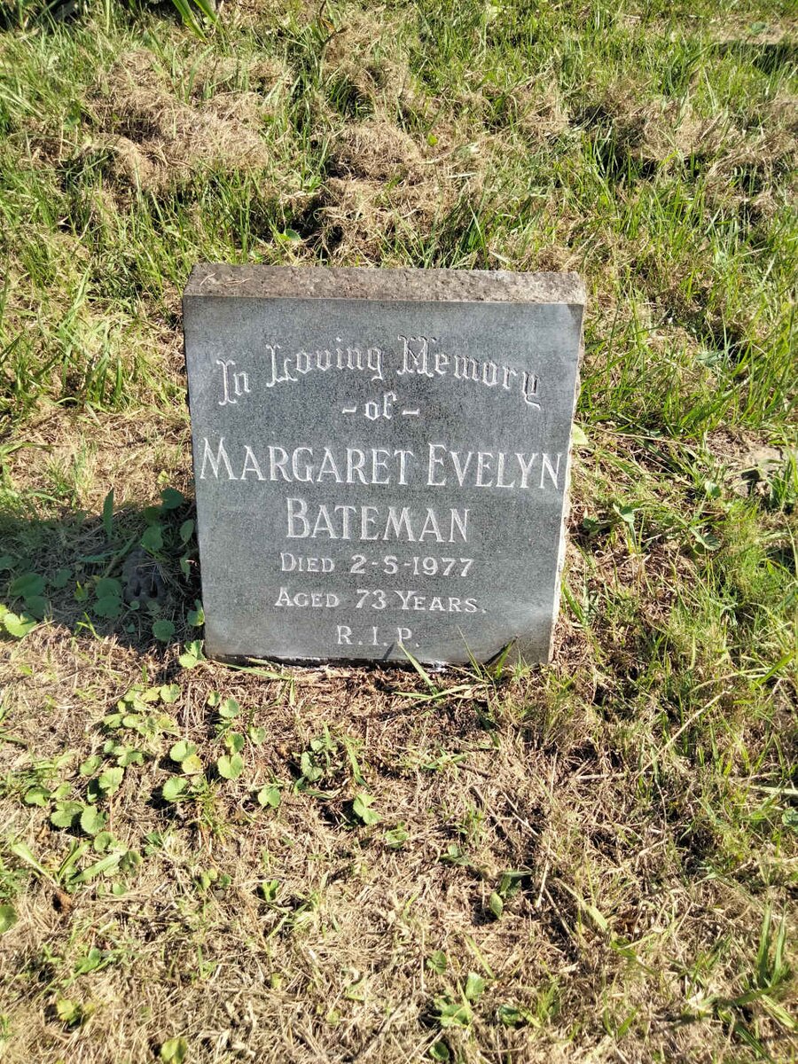 BATEMAN Margaret Evelyn -1977
