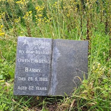 BARRY Owen Lawrence -1965