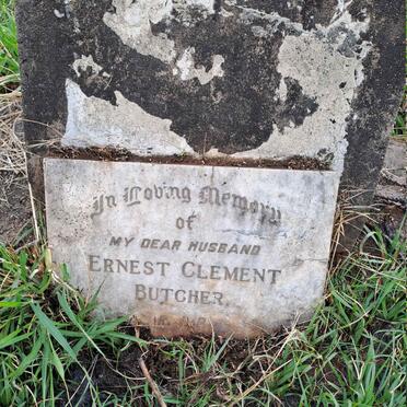 BUTCHER Ernest Clement