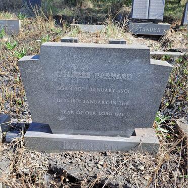 BARNARD Charles 1901-1971