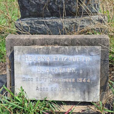 BLACKBURN Helena Elizabeth -1944