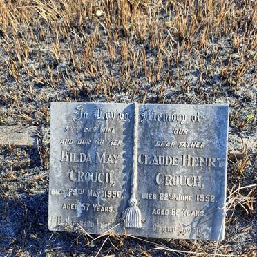 CROUCH Claude Henry -1952 & Hilda May -1950