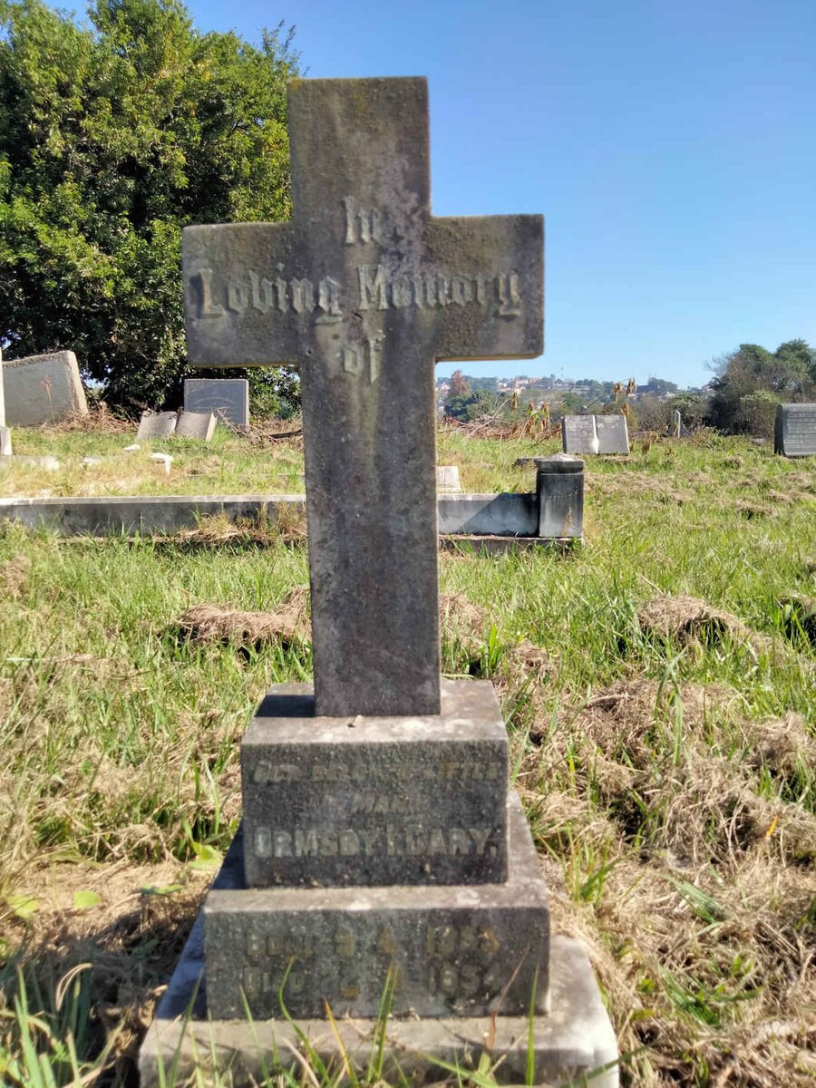 CARY Ormsby I. 1933-1934