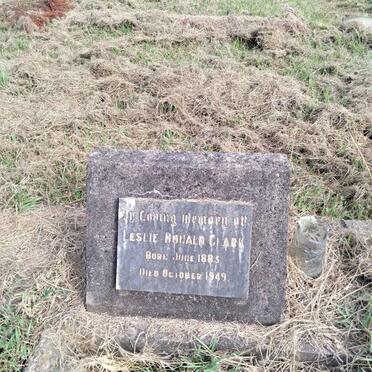 CLARK Leslie Donald 1883-1949