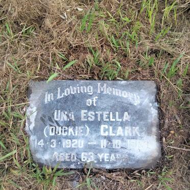 CLARK Una Estella 1920-1983