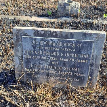 DINKELMAN Bernard Fredrick -1950 & Ethel Maud -1952