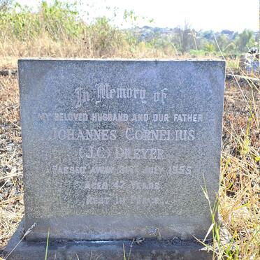 DREYER Johannes Cornelius -1955