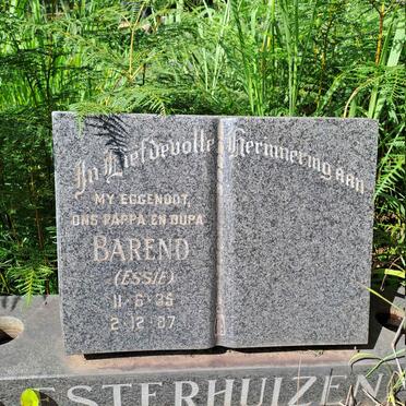 ESTERHUIZEN Barend 1935-1987