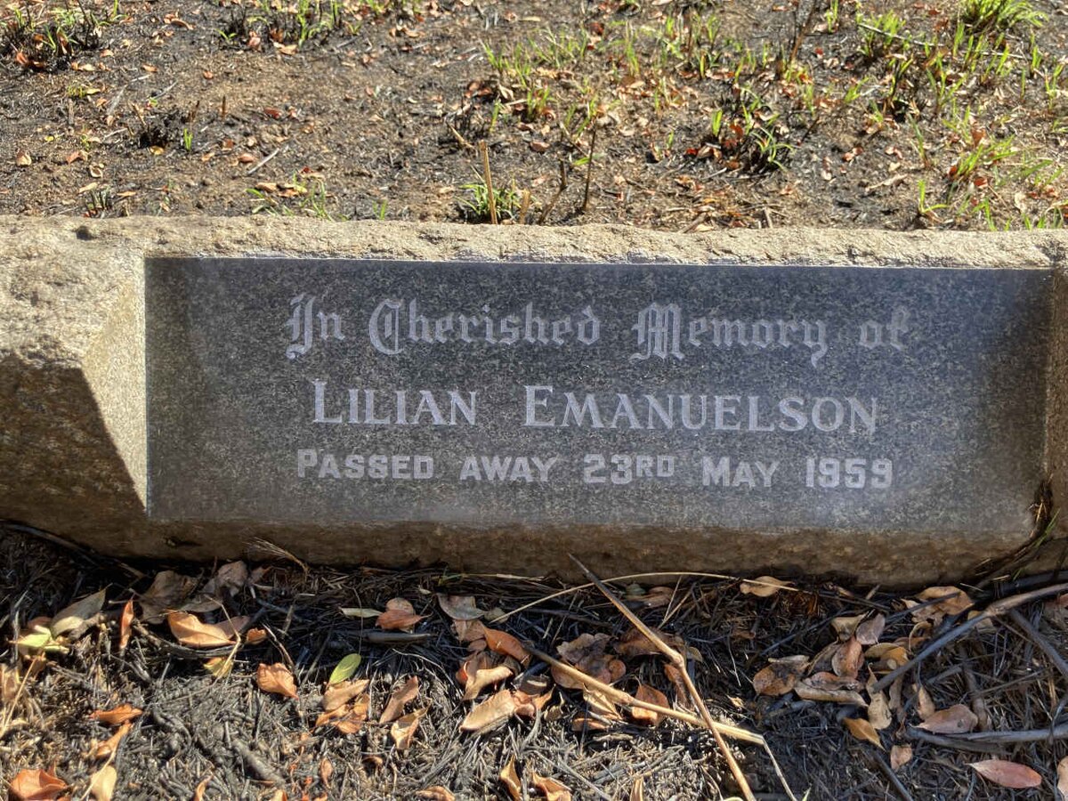 EMANUELSON Lilian -1959