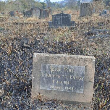 FANGE N. Kuiper, v.d. 1861-1942