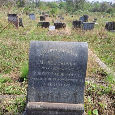 FOLEY Muriel Sophia -1945