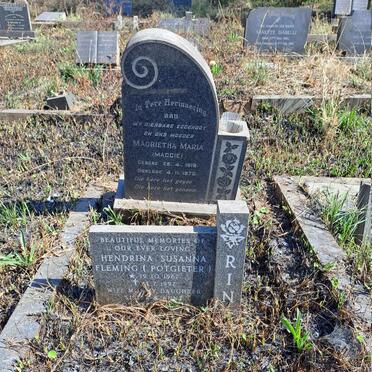 FLEMING Hendrina Susanna nee POTGIETER 1967-1997 :: ? Magrietha Maria 1918-1970