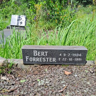 FORRESTER Bert 1904-1991