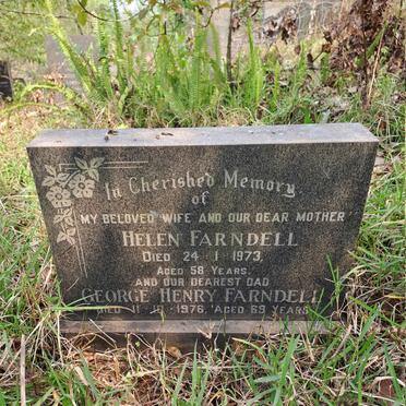 FARNDELL George Henry -1976 & Helen -1973