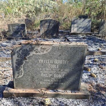 GOBLE Phyllis Dorothy 1900-1983