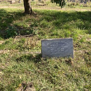 HINDLE Frank Foster 1878-1945